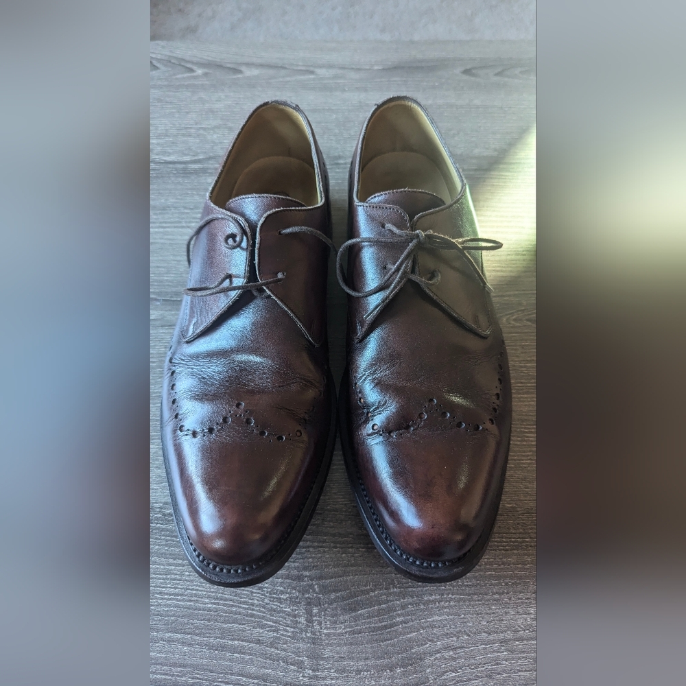 🔥Price Drop🔥Cole Haan Collection Dark Brown Leather Oxfords